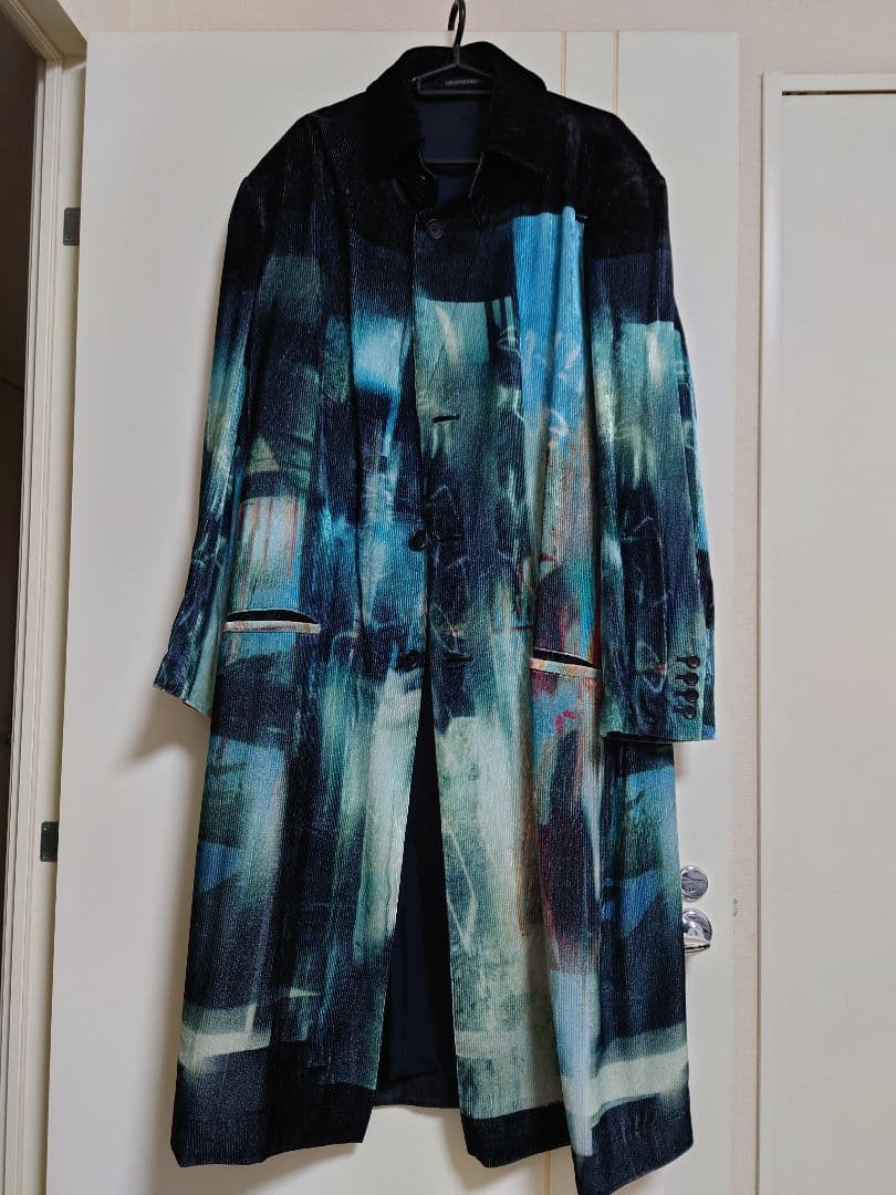 ヨウジヤマモト 23SS Deadsea柄ロングジャケット