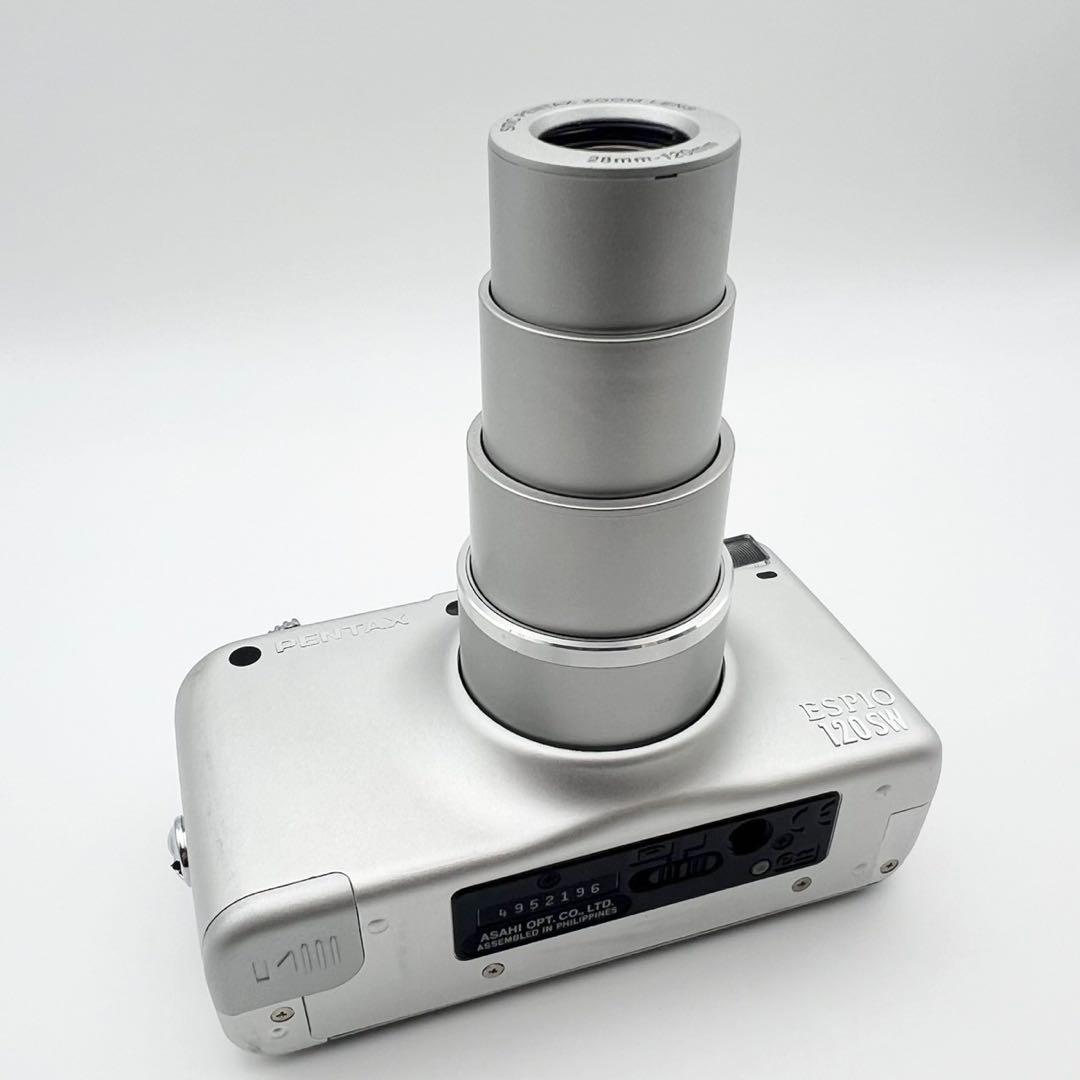 【完動品 美品】PENTAX ESPIO 120SW フィルムカメラ 動作確認済