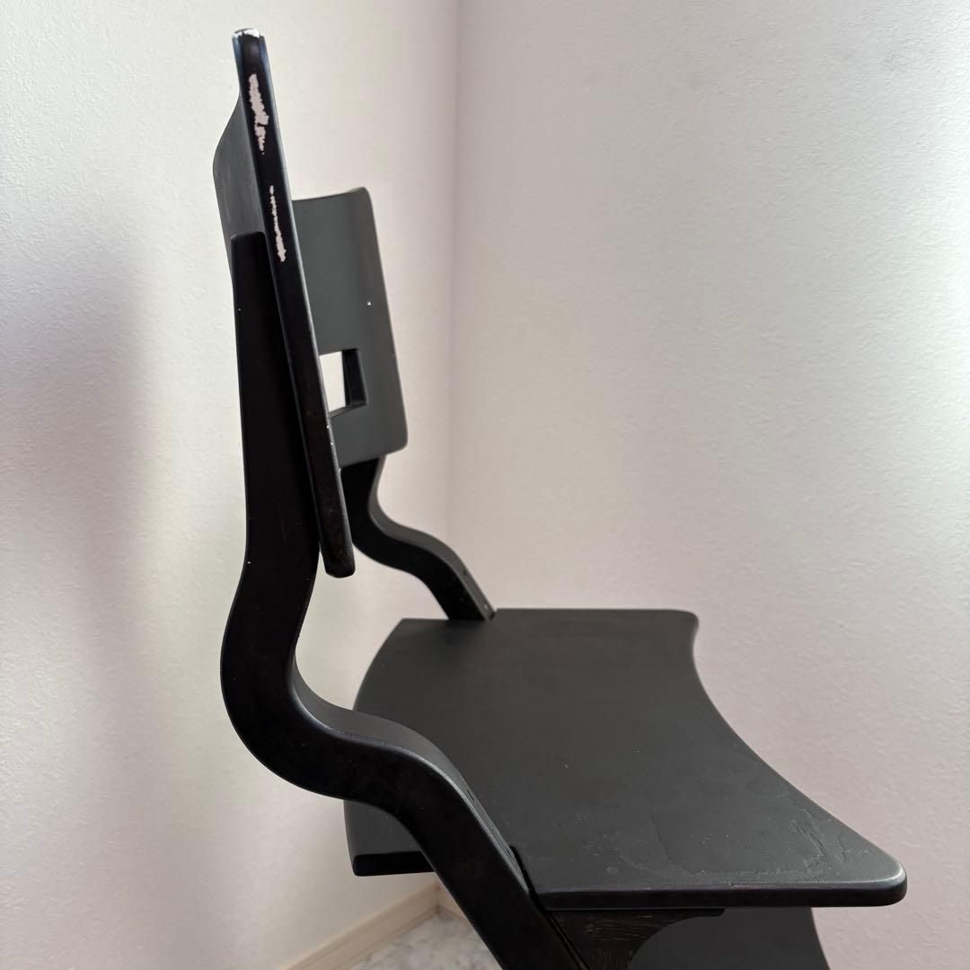 LEANDER ハイチェア　ブラック　北欧　リエンダー　ベビーチェア　イス