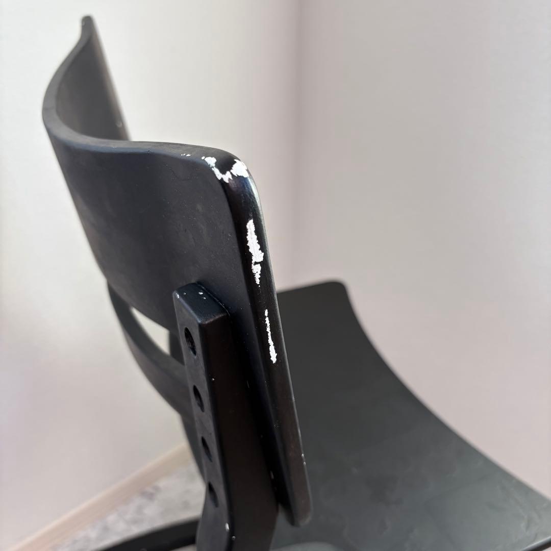 LEANDER ハイチェア　ブラック　北欧　リエンダー　ベビーチェア　イス