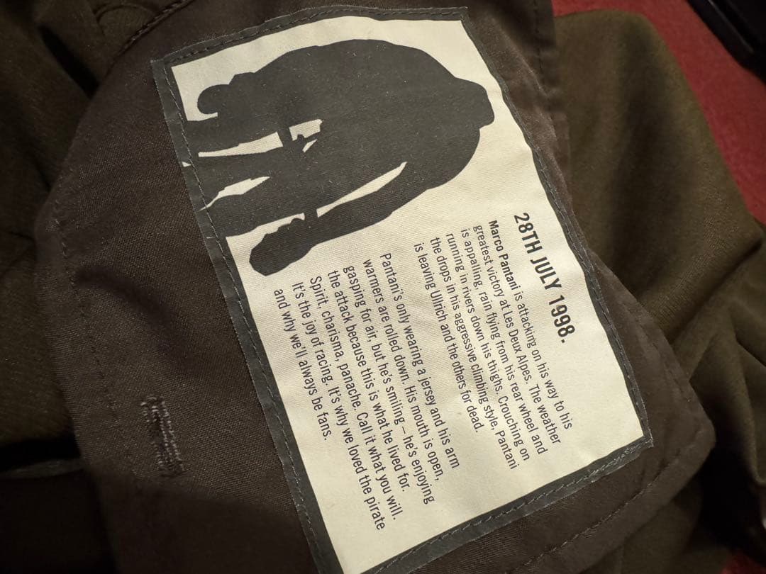 【極美品】Rapha メンズ サイクルジャージ Ｌサイズ ブラウン