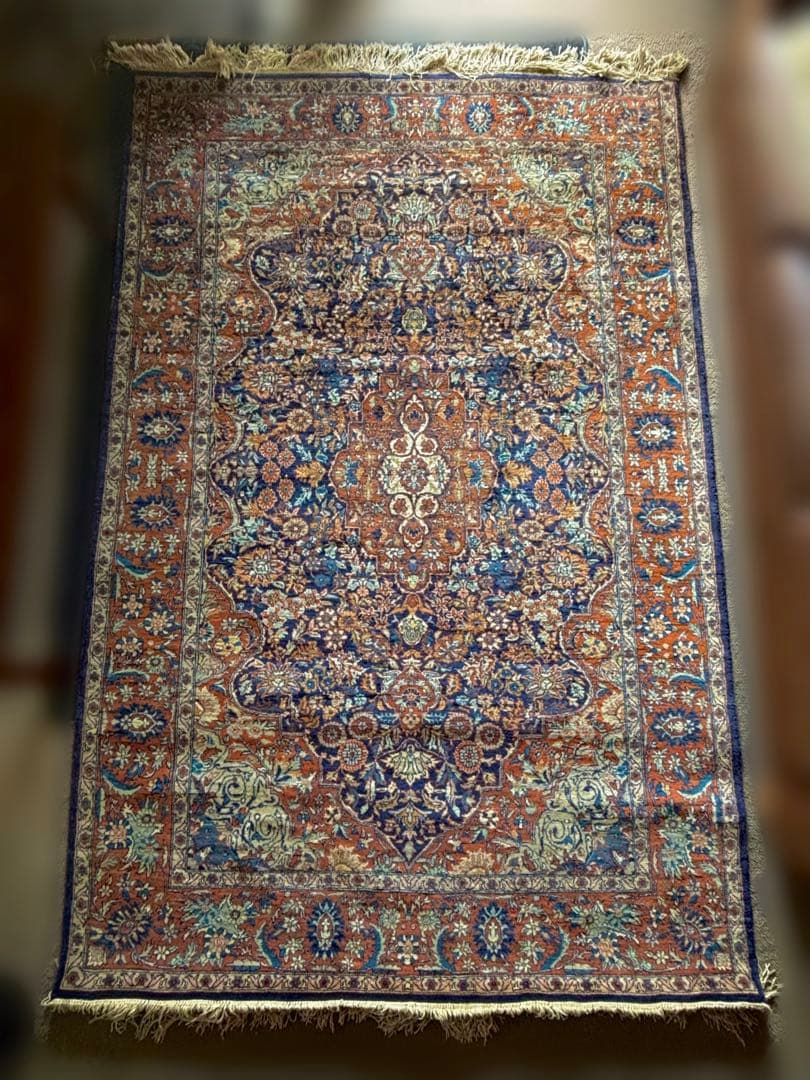 ペルシャ絨毯　ヴィンテージ ラグ　サルーク？