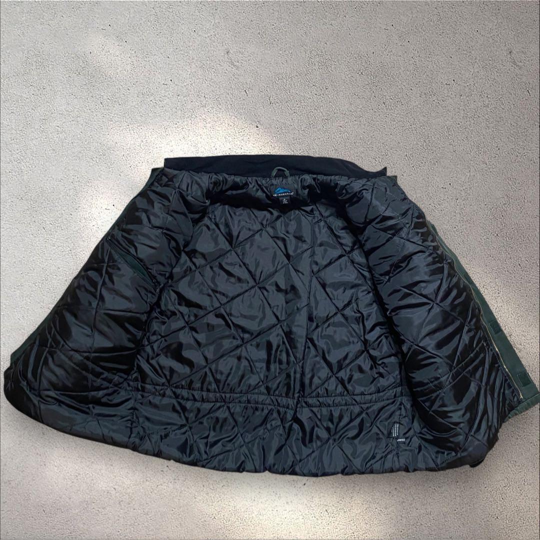 【重厚感◎】XLダックジャケットデトロイトグリーン襟コーデュロイトラディショナル