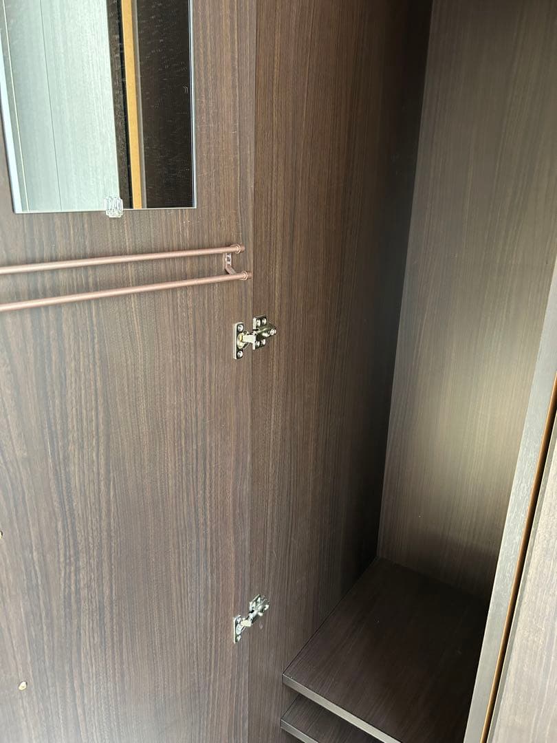 tiijyaens ニトリ ワードローブ 洋服ダンス ブラウン