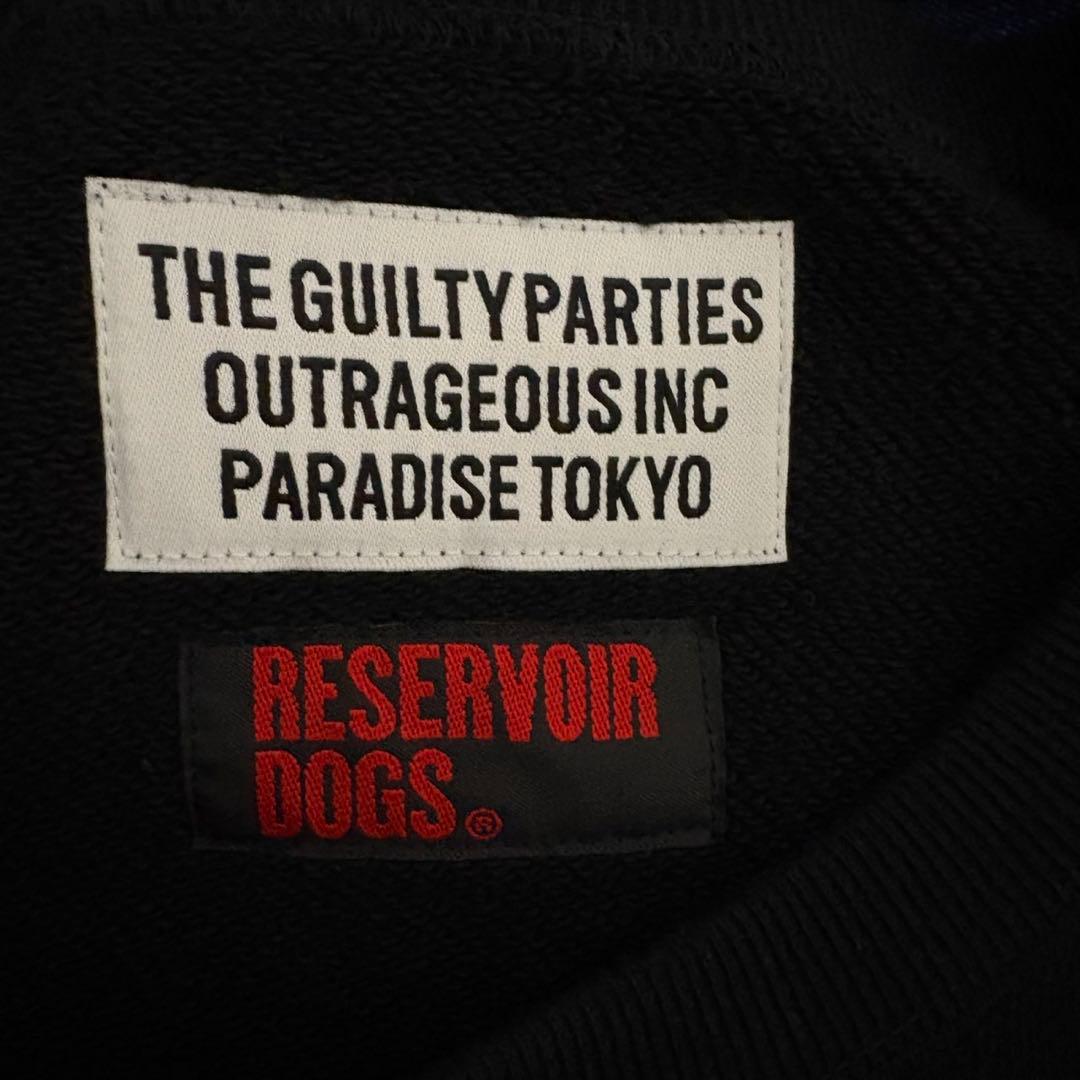 【極美品】WACKO MARIA レザボアドッグス スウェット M ブラック