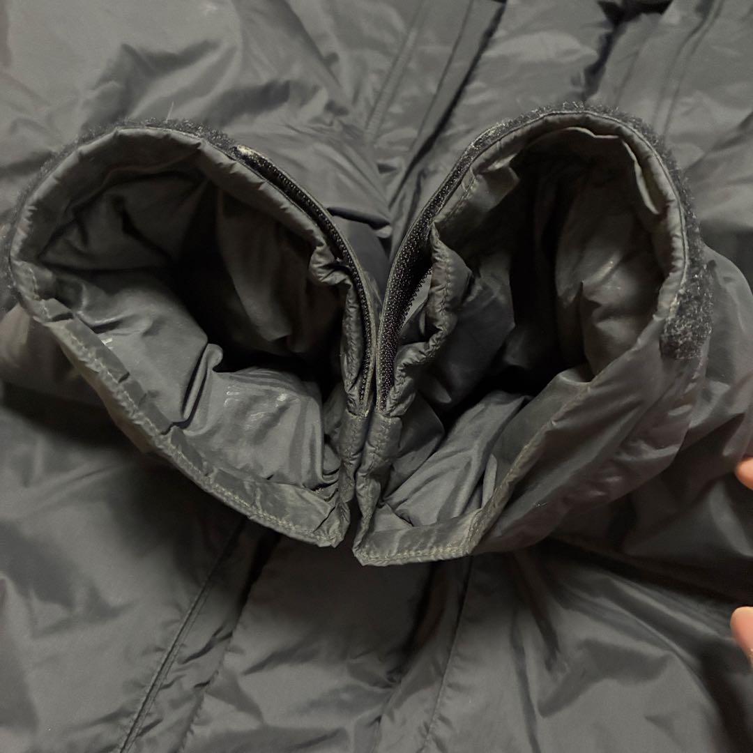 最終値下げ中 マウンテンスミス ダウンジャケット 黒 M ドローコード ダウン