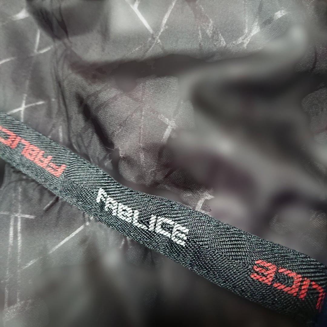 送料無料【FABLICE】訳有り 紺×黄スキーウェア上下まとめ S/S