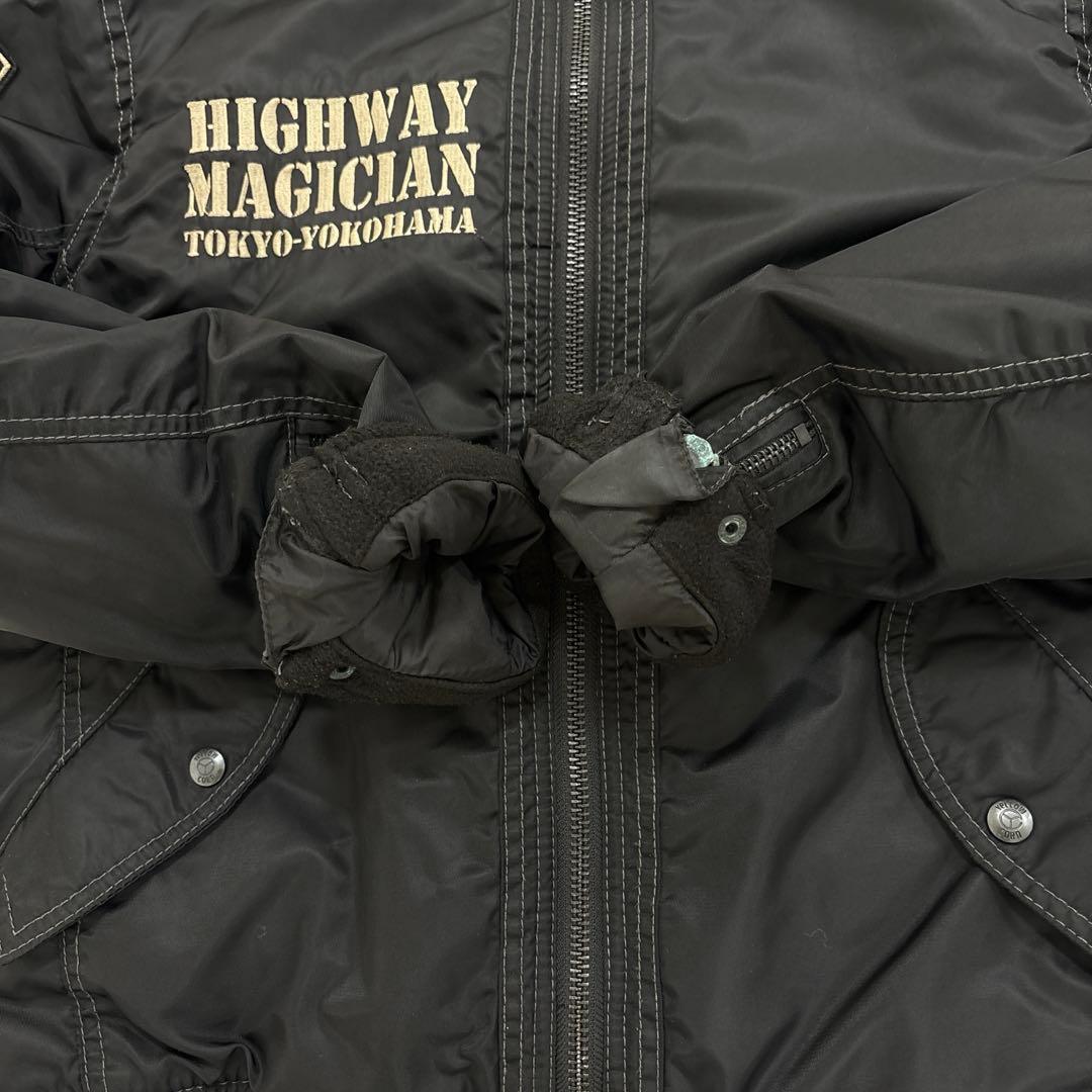 XLサイズ✨イエローコーン　ライダース　両肘プロテクターあり　ロゴ　ブラック