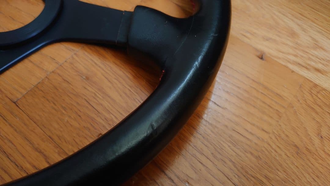 NARDI　クラシック　レザー　360mm ブラック