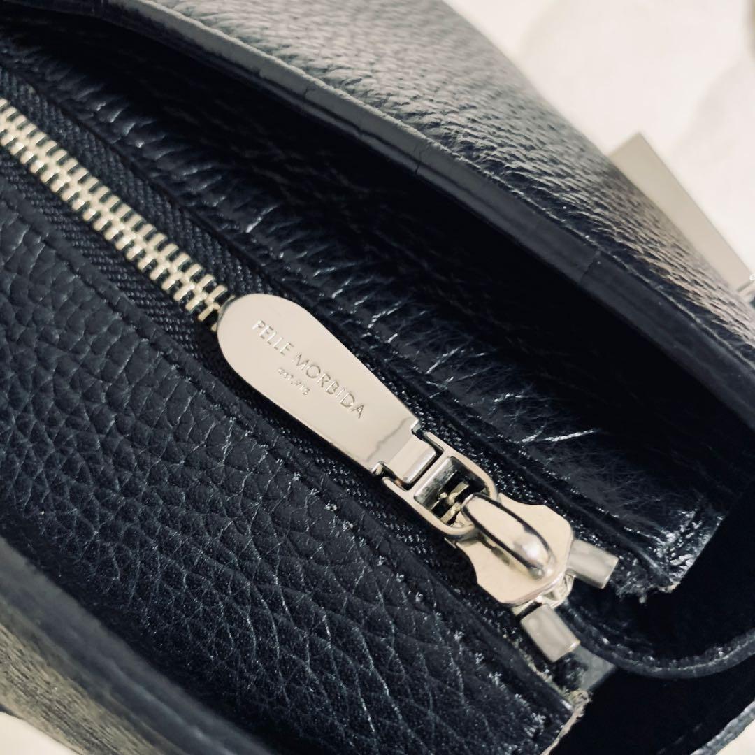 ペッレモルビダ ボストンバッグ ビジネスバッグ メイデンボヤージュ 黒