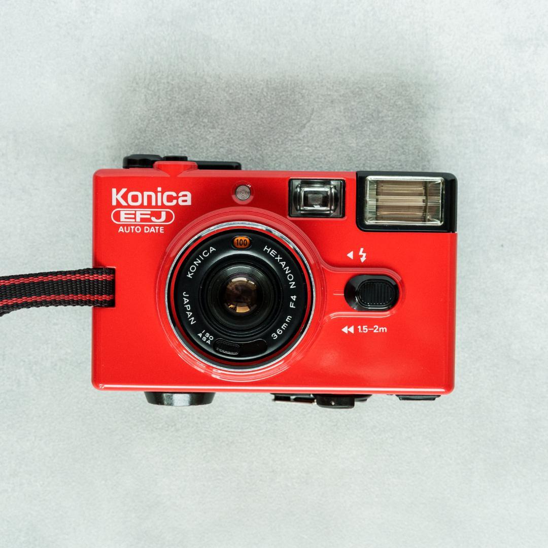【整備済完動品】Konica EFJ レッド