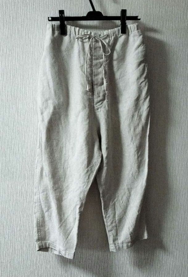 みわこ　　Vlas Blomme ワークリネン サルエルパンツ