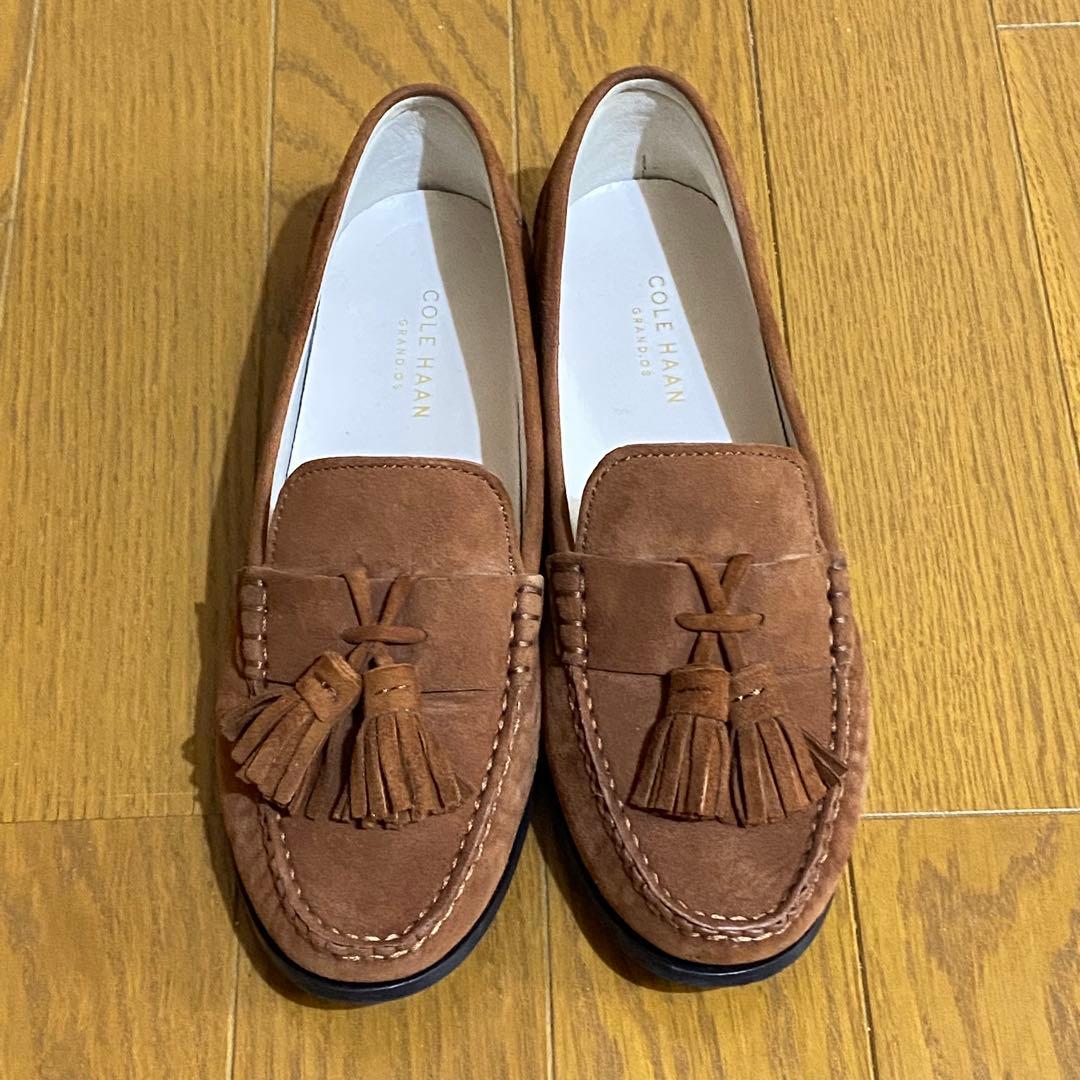COLE HAAN/コールハーン　エモンズスエードタッセルローファー