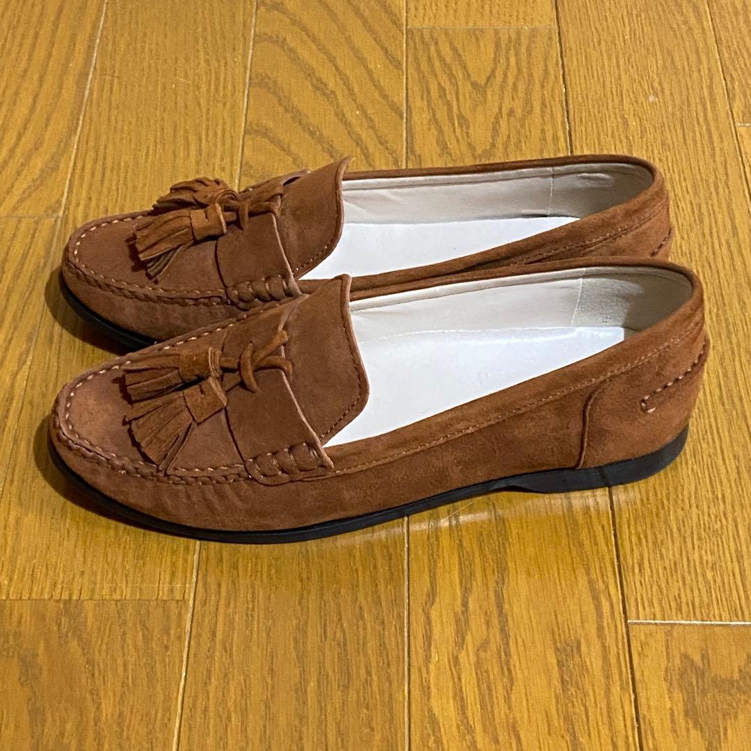 COLE HAAN/コールハーン　エモンズスエードタッセルローファー