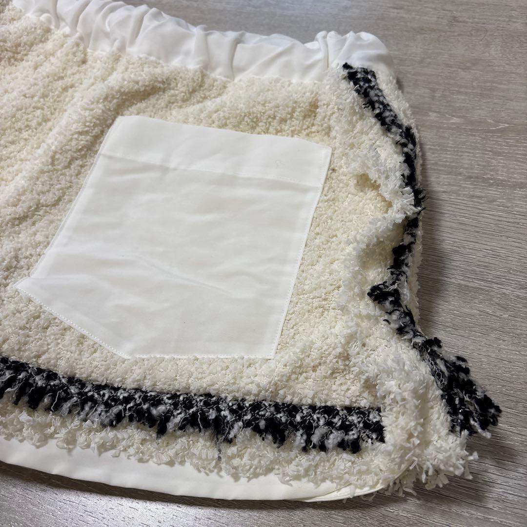 sacai フリースショートパンツ ホワイト