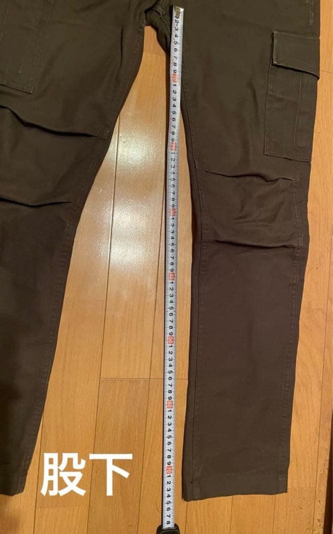 ミヤザワwjk ダークカーキ カーゴパンツ サイズM