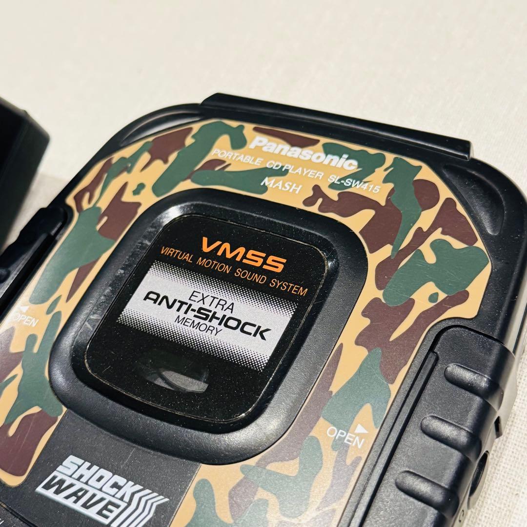 【動作品】Panasonic SL-SW415 ショックウェーブ CDプレーヤー