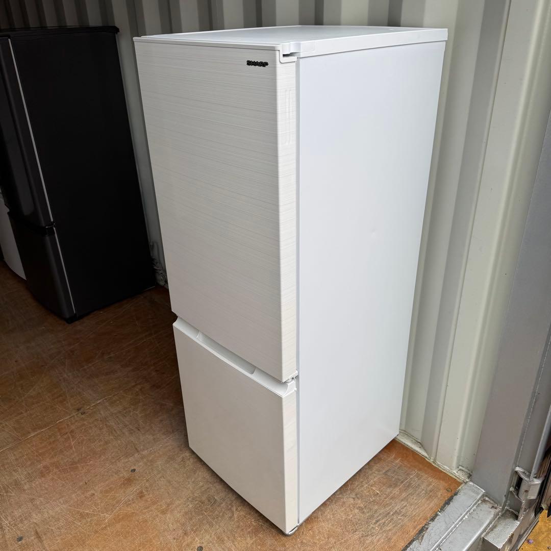 C7717★2021年製美品★シャープ　冷蔵庫　ホワイト 右.左開き　自動霜取り