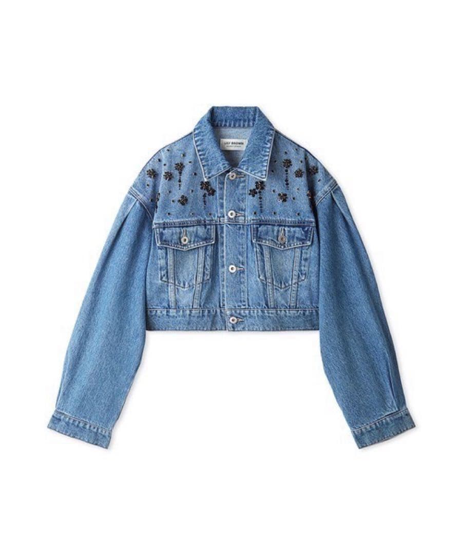 新品タグ付きLILY BROWN デニムジャケット フリー