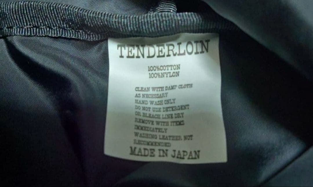 R*W様 新品タグ付き　定価32450円　完売品　テンダーロイン　バッグ　デニム