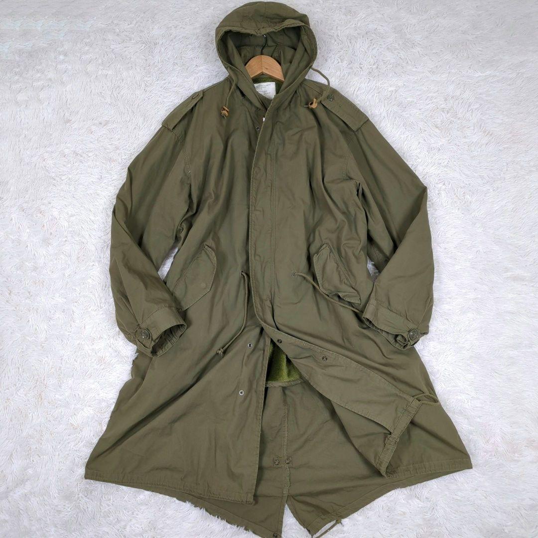 美品【XL相当】ヒューストン　M-51　2way　袖付きライナー　モッズコート