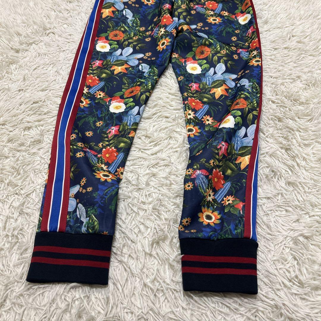 ZARA ザラ　花柄　総柄　ボタニカル　トラックジャケット　パンツ　セットアップ
