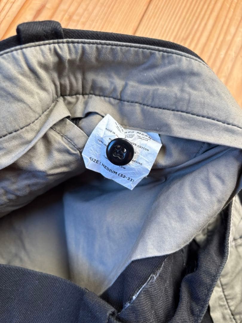 ENDS and MEANS ブラック チノパン M army chino