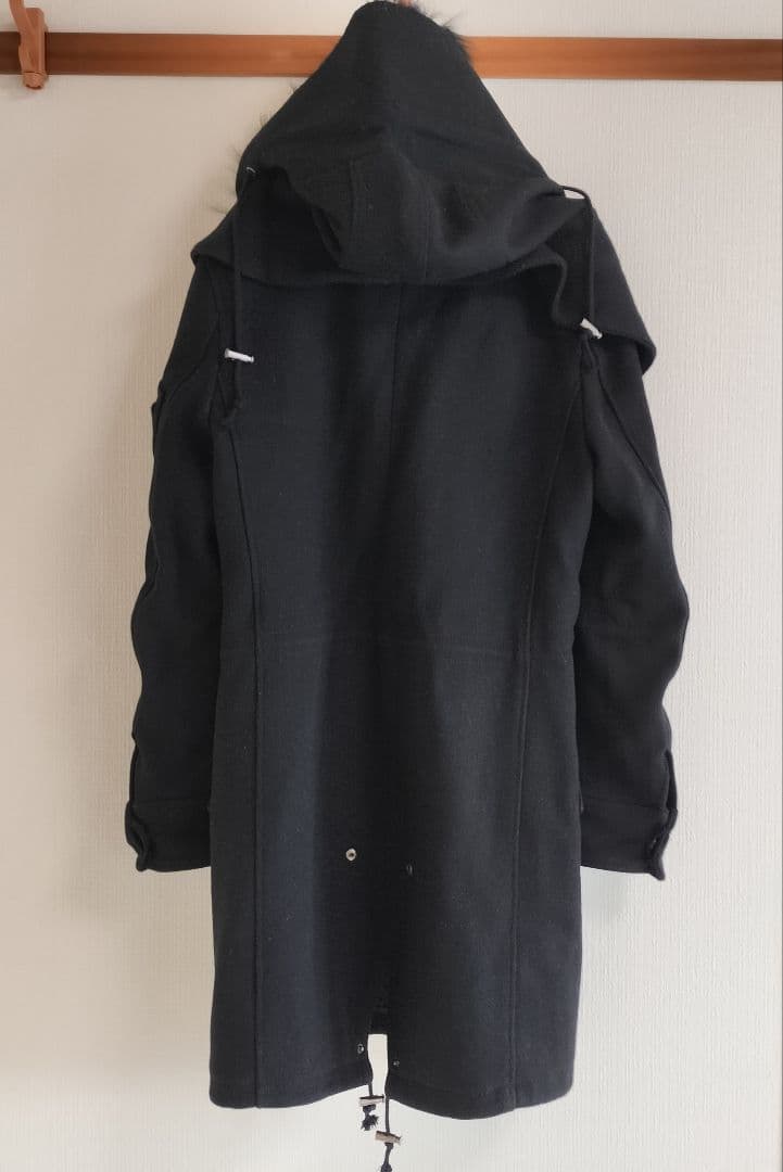 トルネードマート メルトン モッズコート サイズ M ブラック 黒