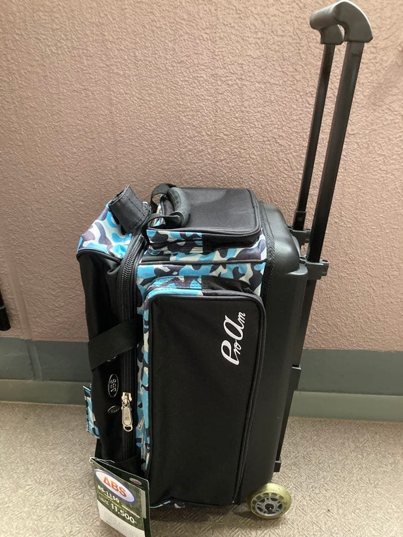 ☆新品☆ ボウリングバッグ ABS ２個用カート