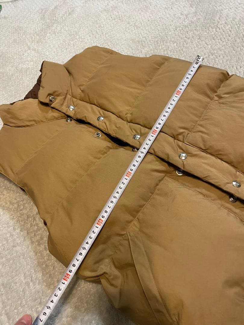 Crescent Down Works タン/ブラウン ダウンベスト M