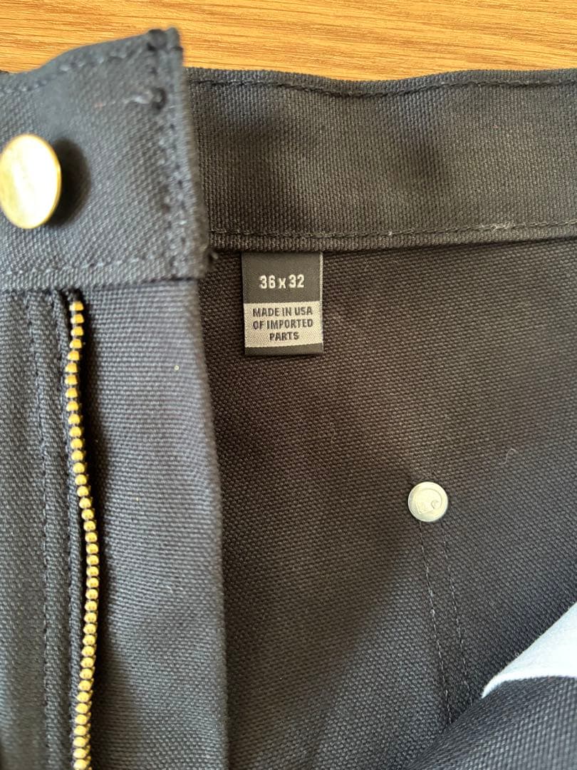 新品未使用 カーハート ダブルニーペインターパンツ B01 メイドインUSA