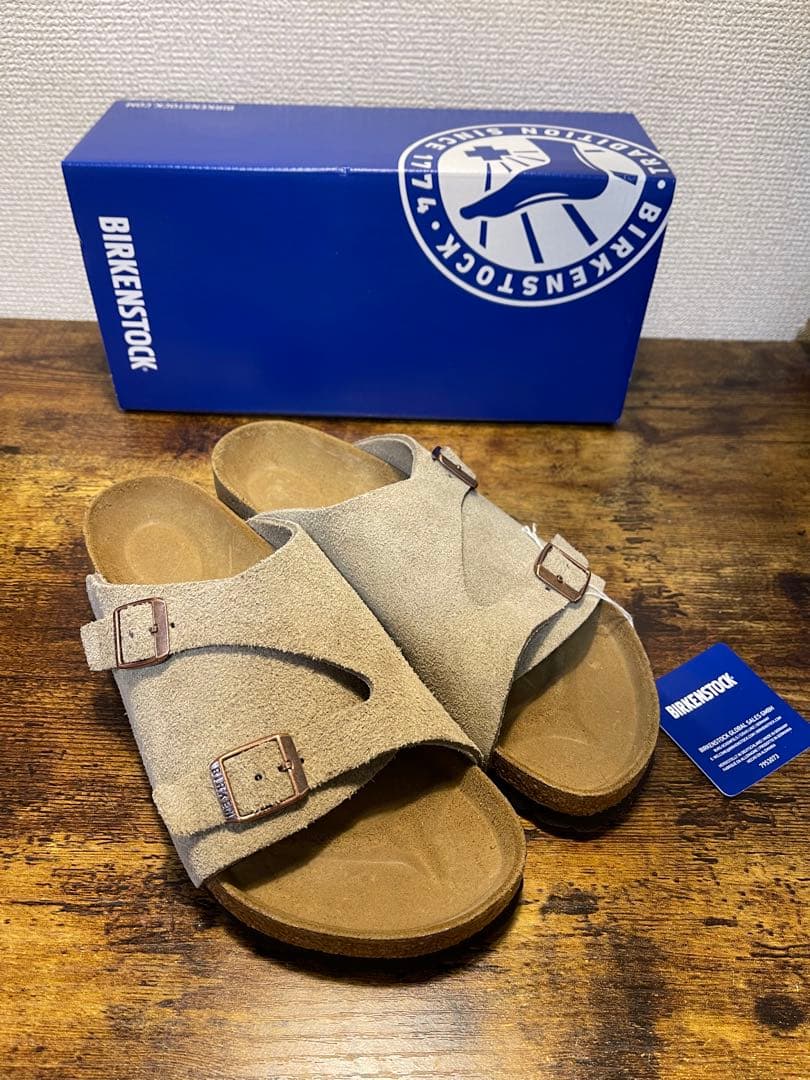 BIRKENSTOCK スエード サボサンダル 37