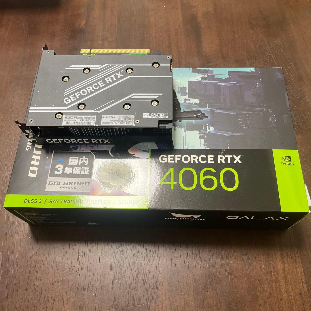 玄人志向 NVIDIA GeForce RTX4060 GDDR6 8GB