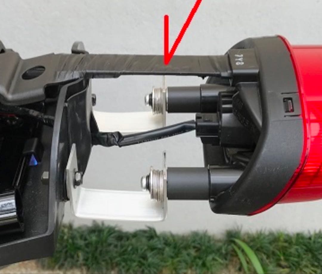 skyZ900RS用　リヤアンダーカバーポリッシュ　Aタイプ