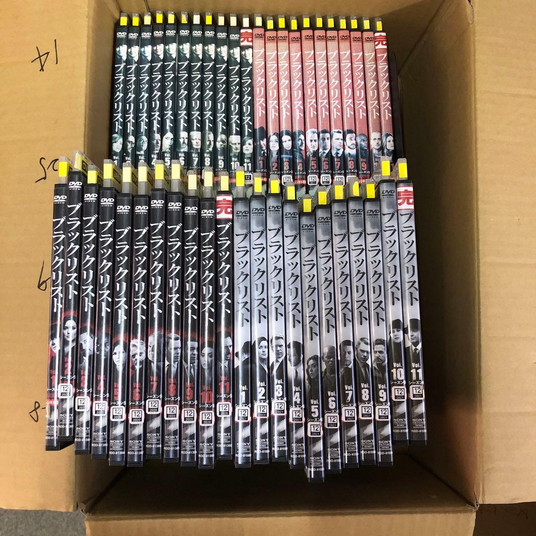【送料無料】ブラックリスト　シーズン1〜6まで　セット　レンタル落ち DVD