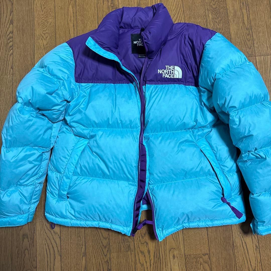 THE NORTH FACE ダウンジャケット 水色・紫