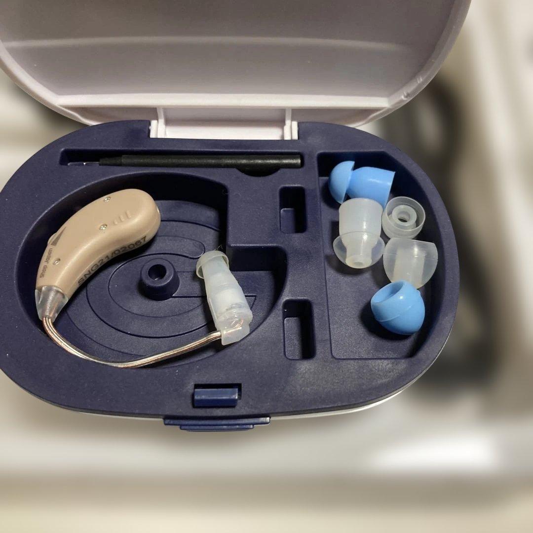 ⭐︎ Shop Japan 楽ちんヒアリング集音器（ベージュ）　両耳用　2個セット