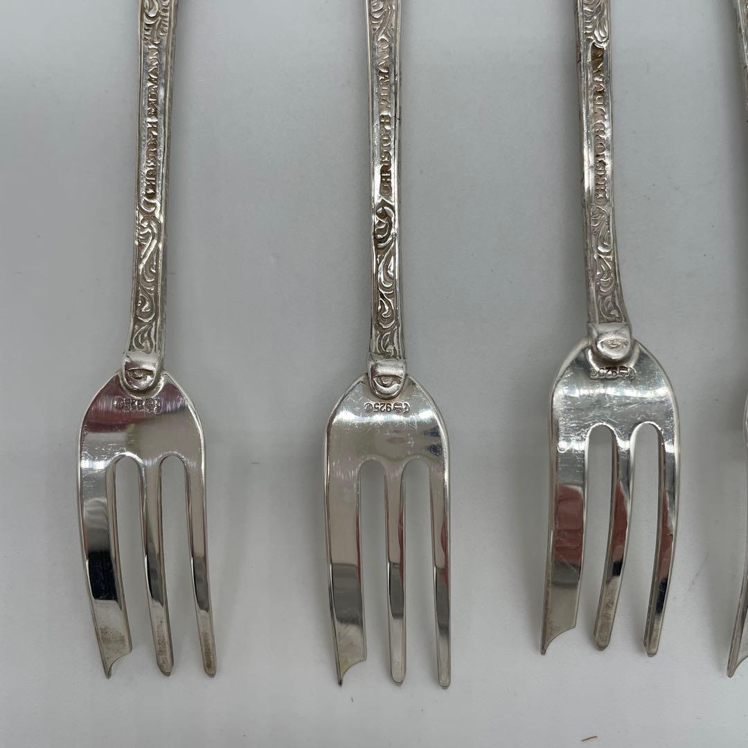 クリストフウィドマン　楽器隊　シルバー925 96gフォークセット　銀製品　刻印