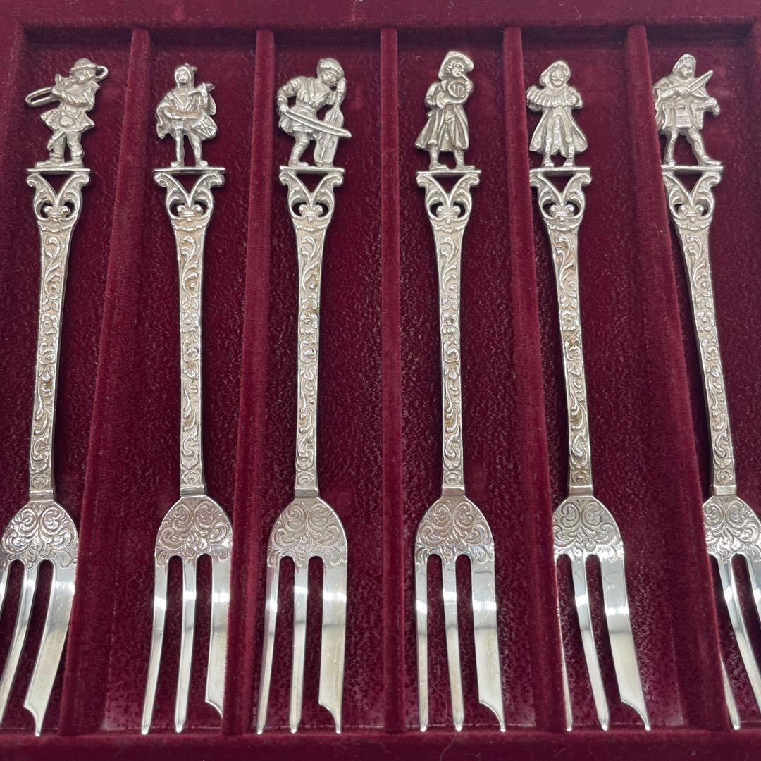 クリストフウィドマン　楽器隊　シルバー925 96gフォークセット　銀製品　刻印