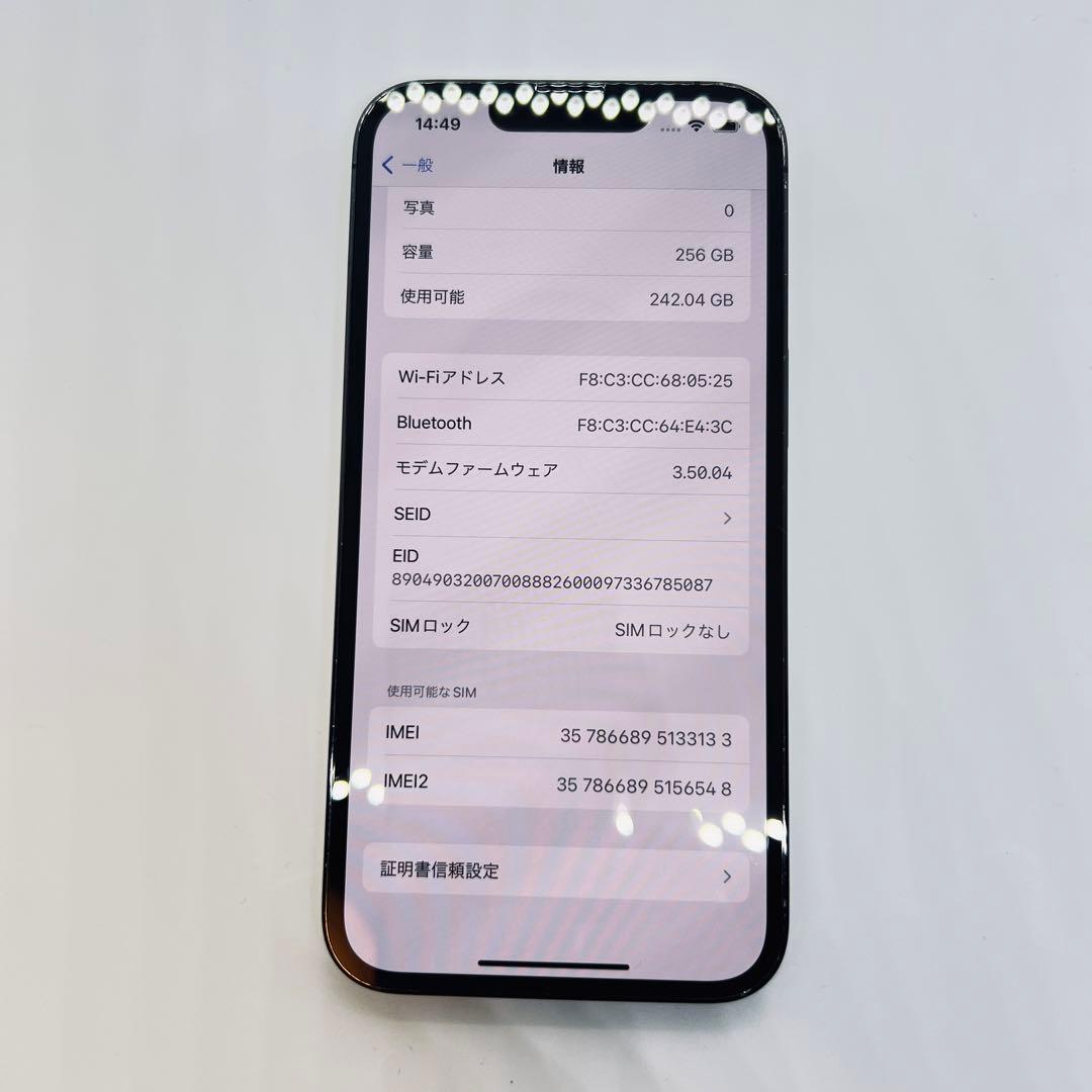 【SIMフリー】 iPhone 13 Pro 256GB 本体 動作確認済み
