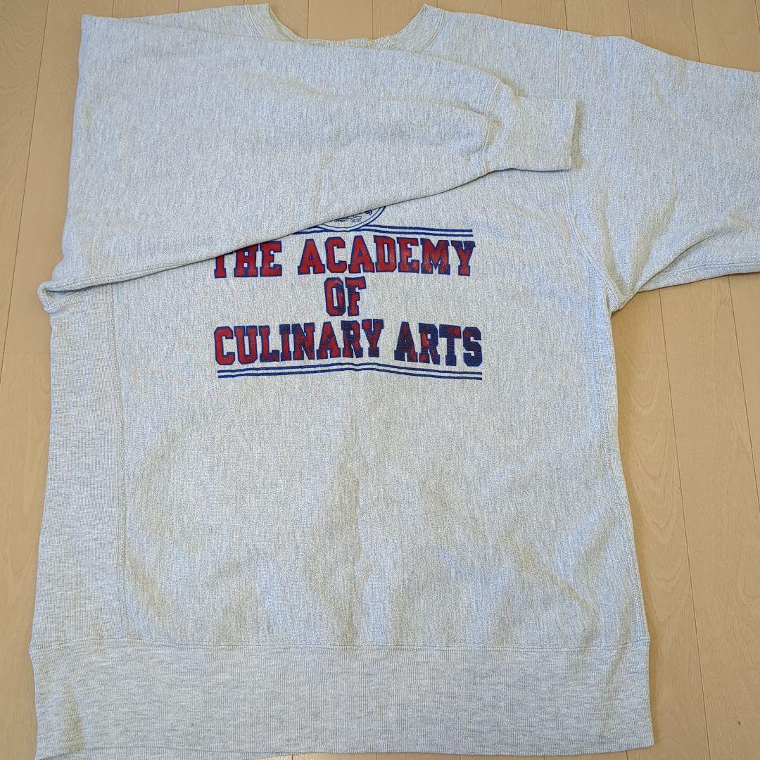 r*y様 【90s 刺繍タグ】4段ラバープリント カレッジスウェット リバースウ