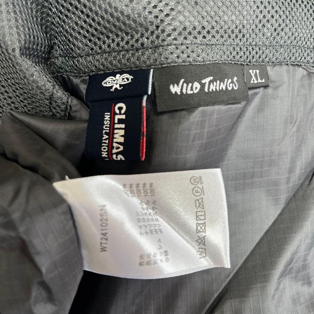 新品 ワイルドシングス ハッピージャケット　タイプ 黒XLハッピースーツ ダウン