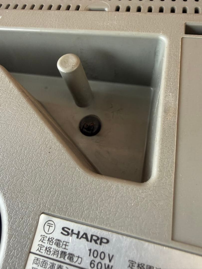 シャープ オートディスクV30両面レコードステレオシステム　ジャンク(a43)