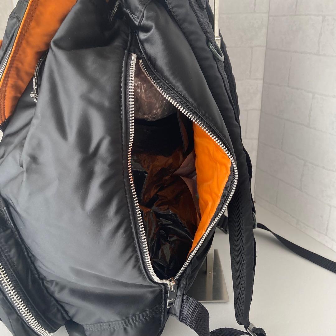 未使用級 新型 完売品 ポーター タンカー リュック ブラック XL