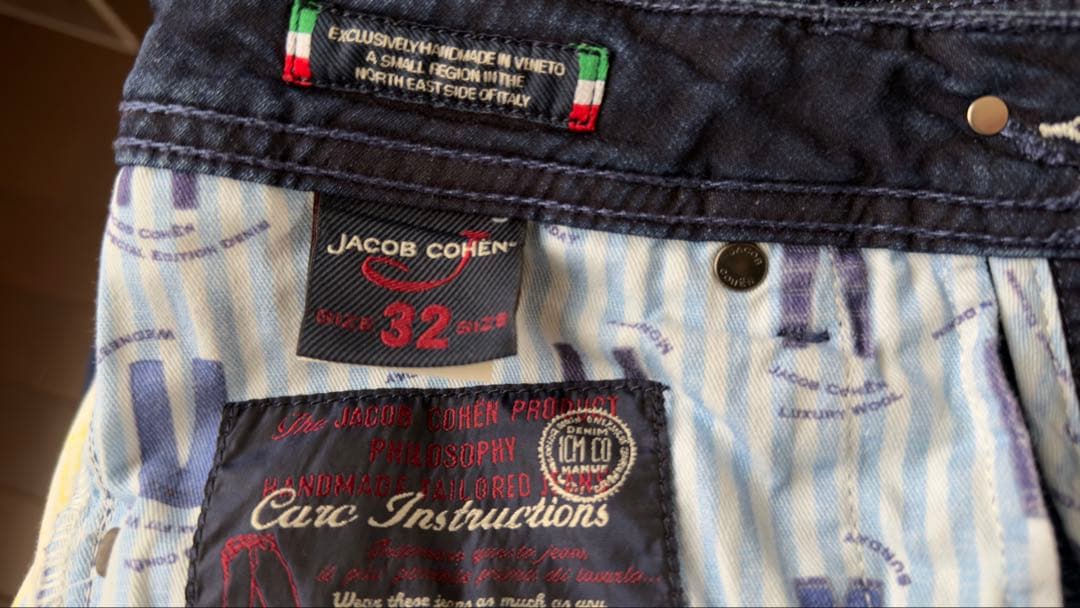 JACOB COHEN ヤコブコーエン デニム ジーンズ 濃紺　32インチ