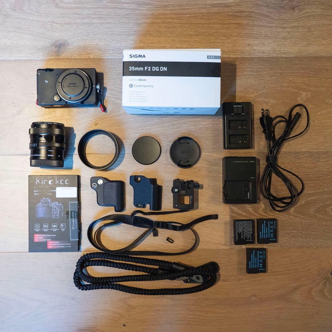 SIGMA fp ボディ + 35mm F2 DG DN セット / フルサイズ