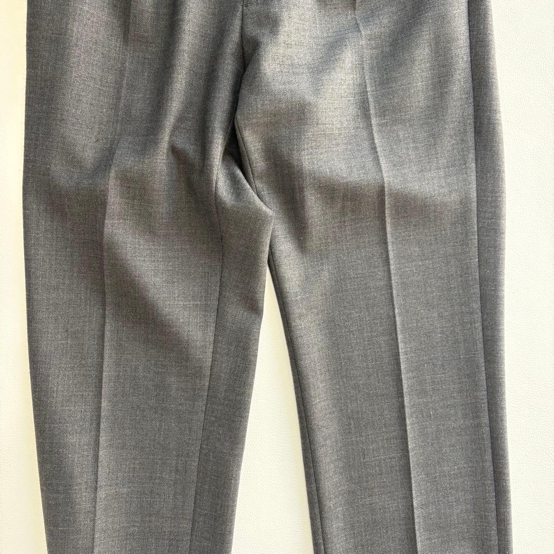 ベルウィッチ BERTOベルト テクノウールバックシャーリングテーパードパンツ