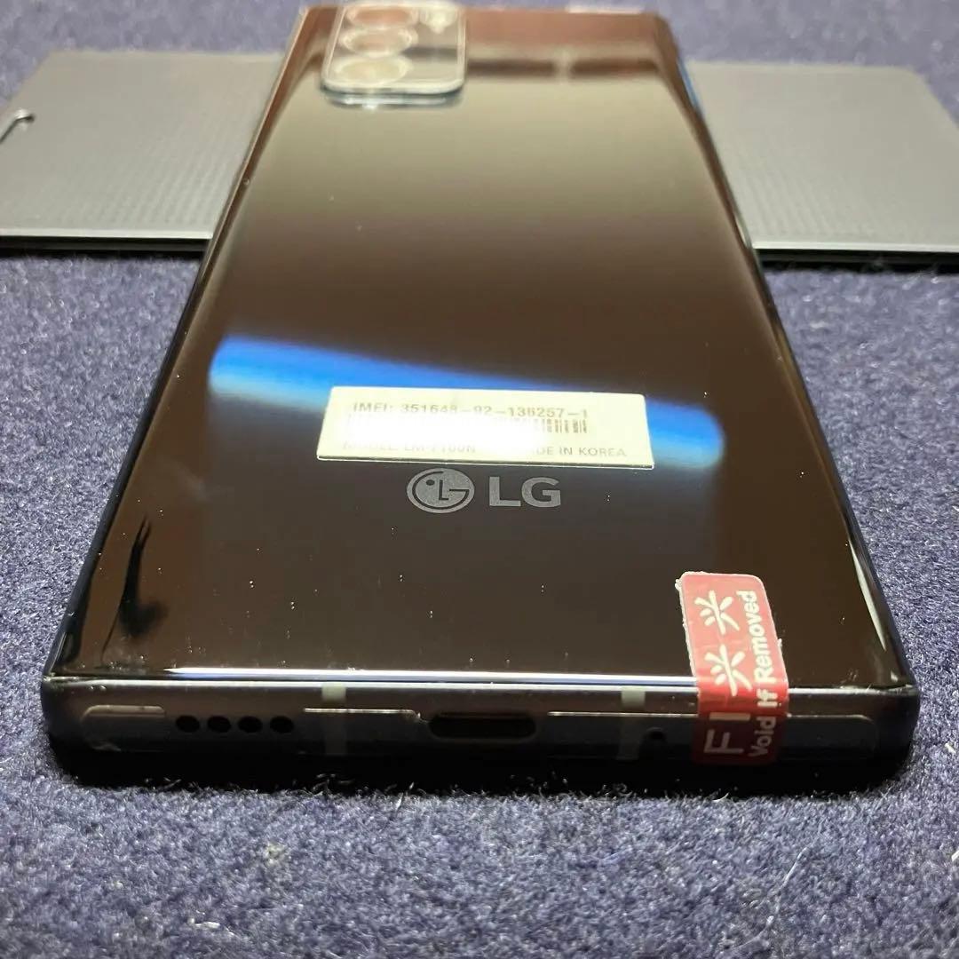 希少 新品同様 LG WING 8/128GB LM-F100N ブラック