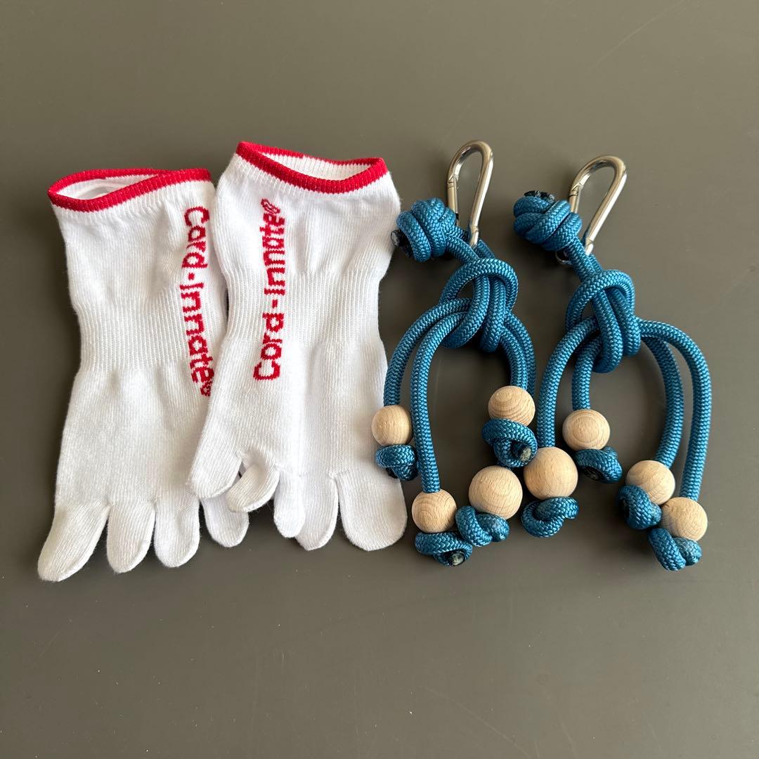 ピラティス　足指ストラップ　ソックス付き