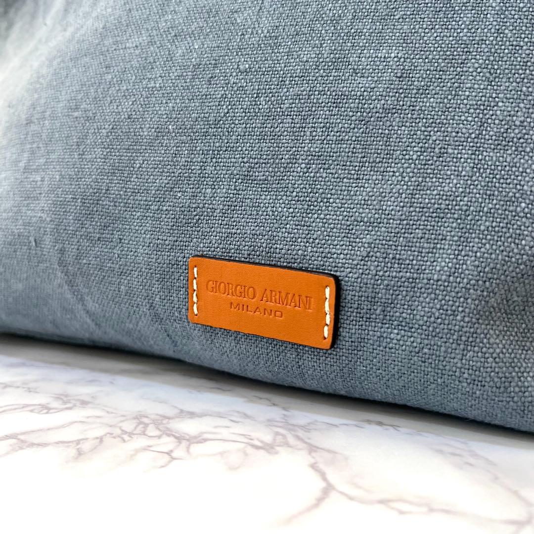 【定価45万以上】　23ss Giorgio Armani ボストンバッグ